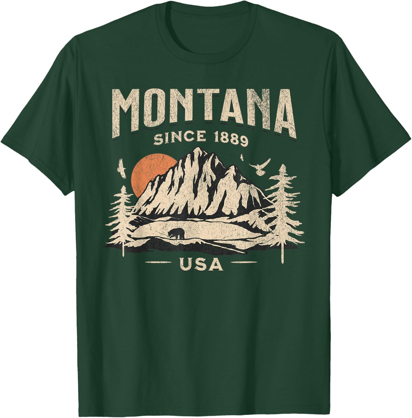 Montana T-Shirt - T-Shirt | Forest