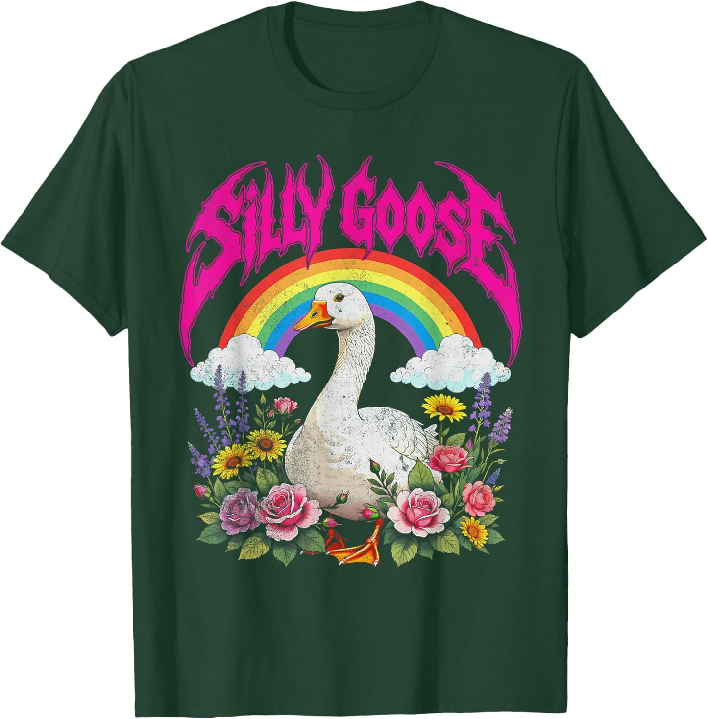 Silly Goose Heavy Metal T-Shirt - T-Shirt | Forest