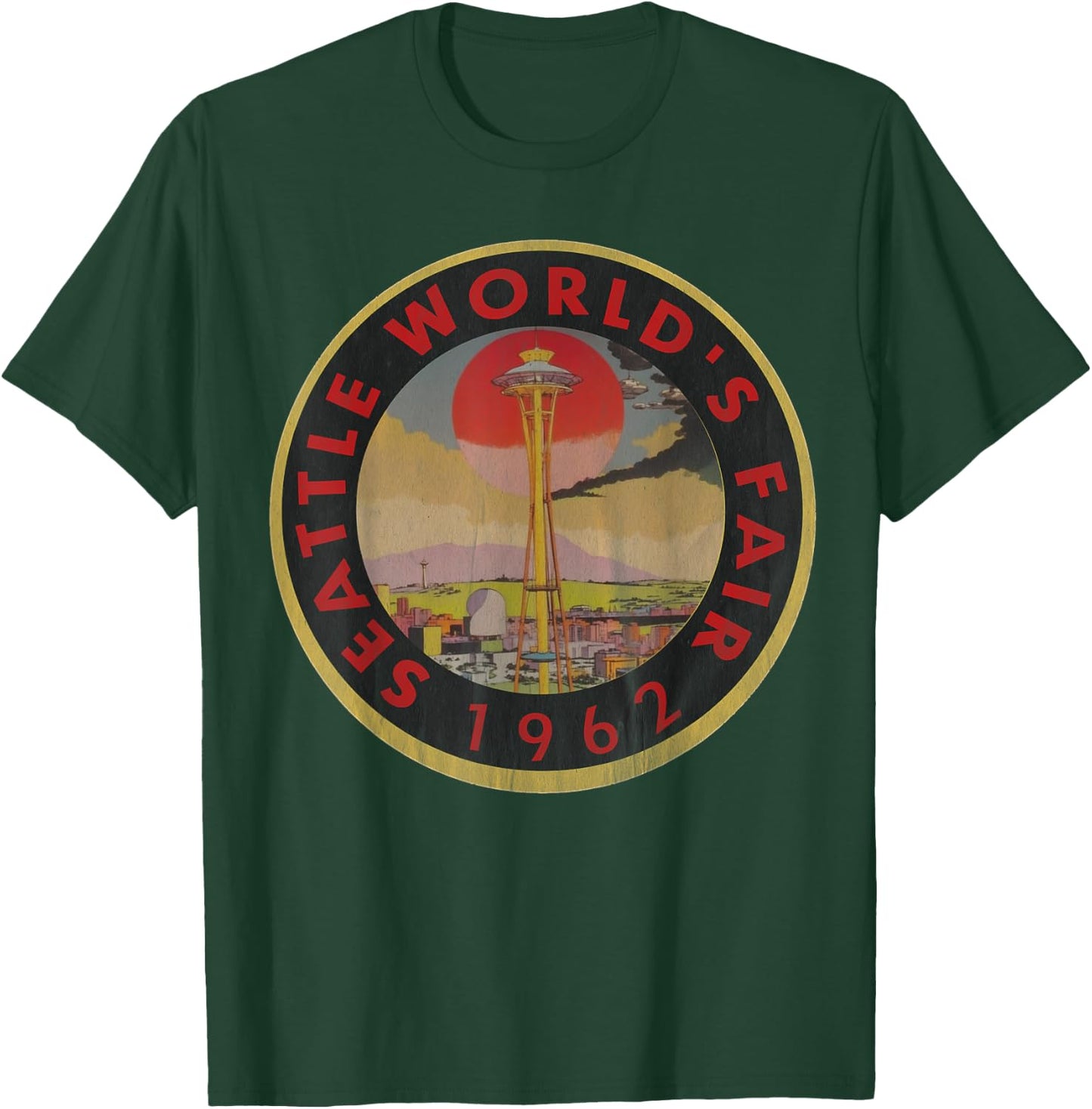 Seattle World's Fair Washington T-Shirt - T-Shirt | Forest