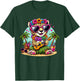 Funny Cheetah Hawaiian Costume Kids Summer Vacation Cheetah T-Shirt - T-Shirt | Forest