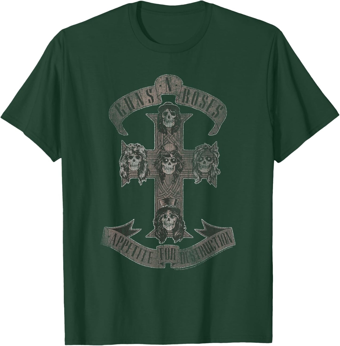 Guns 'n' Roses Appetite for Destruction Rock Music Band T-Shirt - T-Shirt | Forest