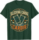 Trading Card Collector Sleeving Cards is My Cardio T-Shirt - T-Shirt | Forest