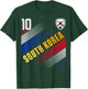 South Korea Flag South Korean Pride Lovers T-Shirt - T-Shirt | Forest