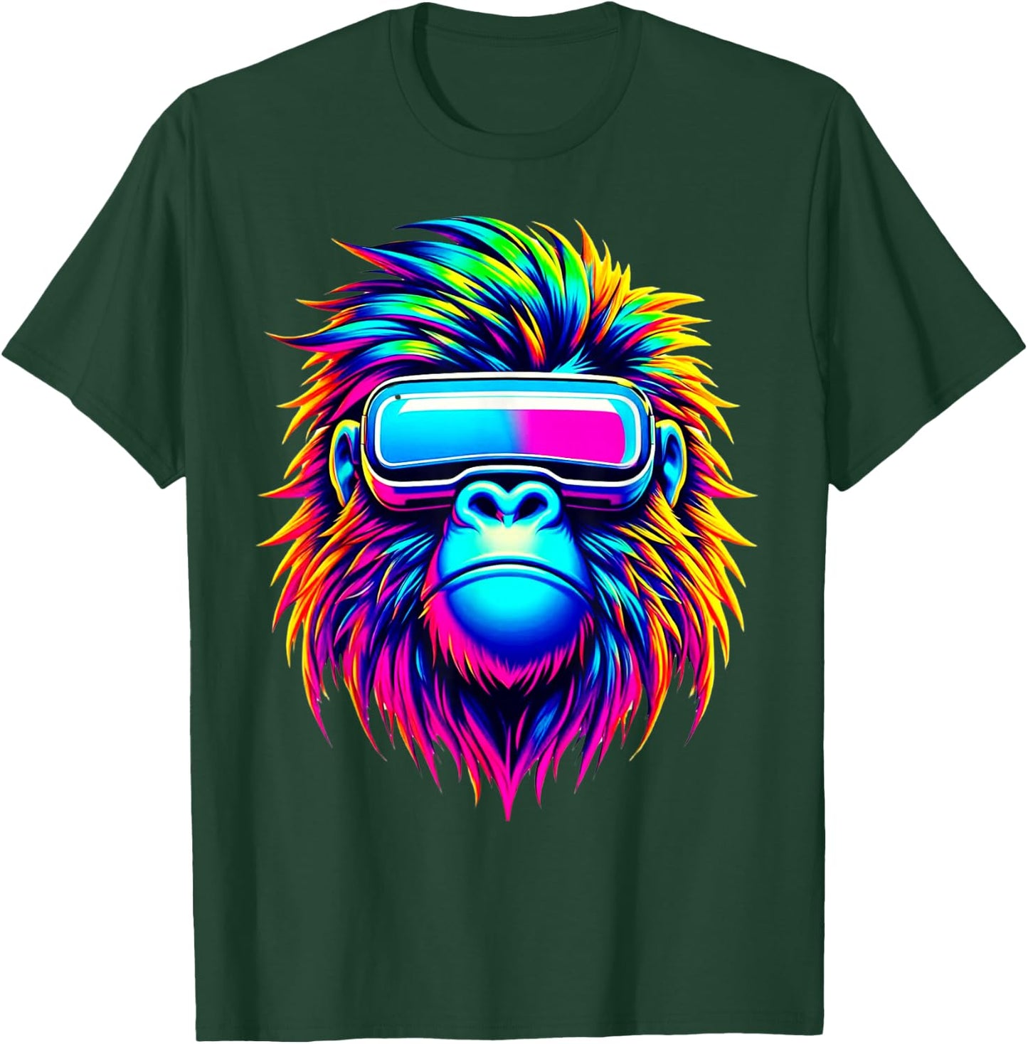 Birthday Gorilla Boys Adult Men Funny Gorilla Party Birthday T-Shirt - T-Shirt | Forest