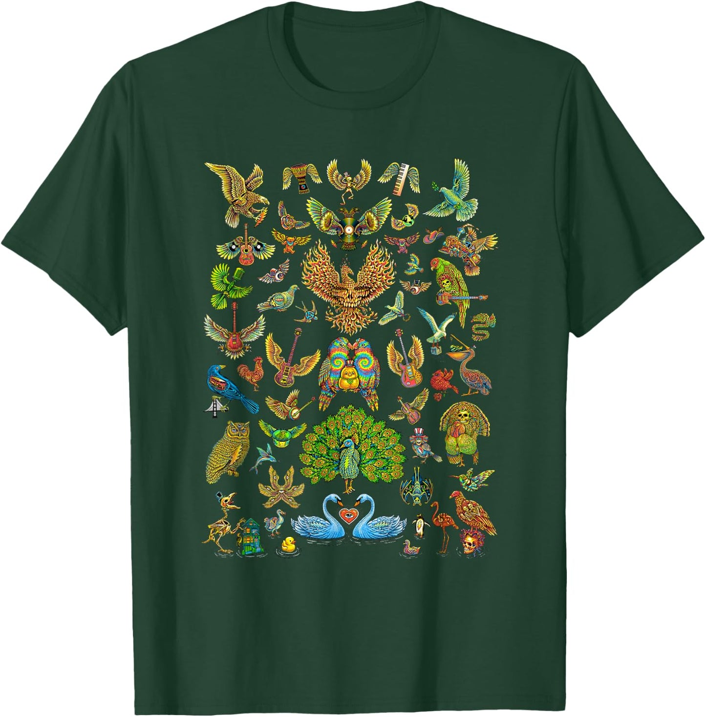 Dead Birds - by Emek Artman T-Shirt - T-Shirt | Forest