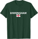 Birmingham England Vintage Angleterre Drapeau Anglaise Manche Longue T-Shirt - T-Shirt | Forest