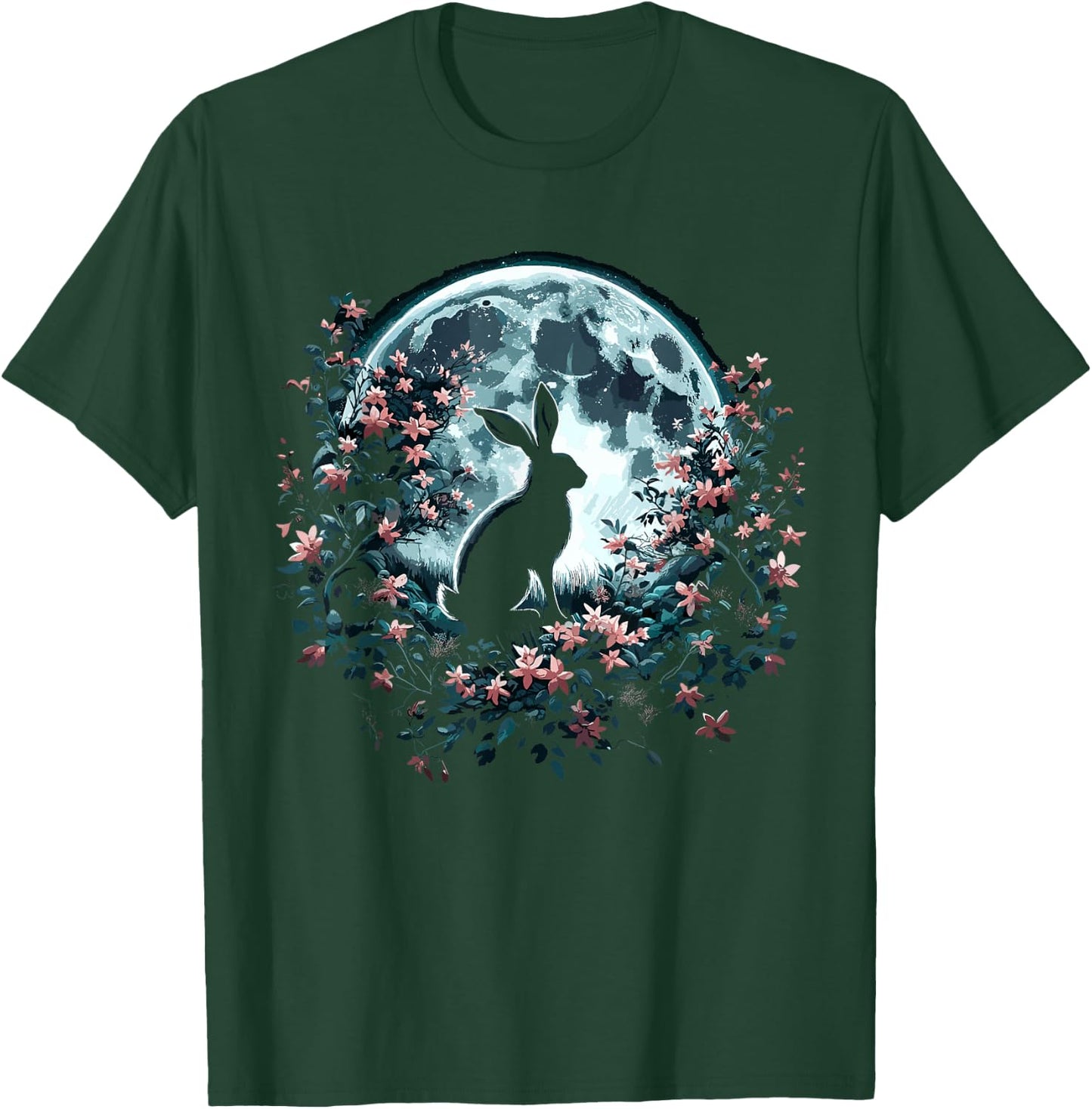 Easter Ostara Eostre Pagan Witchcraft Spring Moon T-Shirt - T-Shirt | Forest