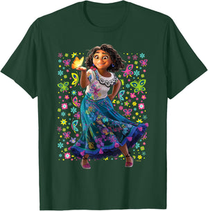 Encanto - Maribel Magic Glowing Butterflies T-Shirt - T-Shirt | Forest