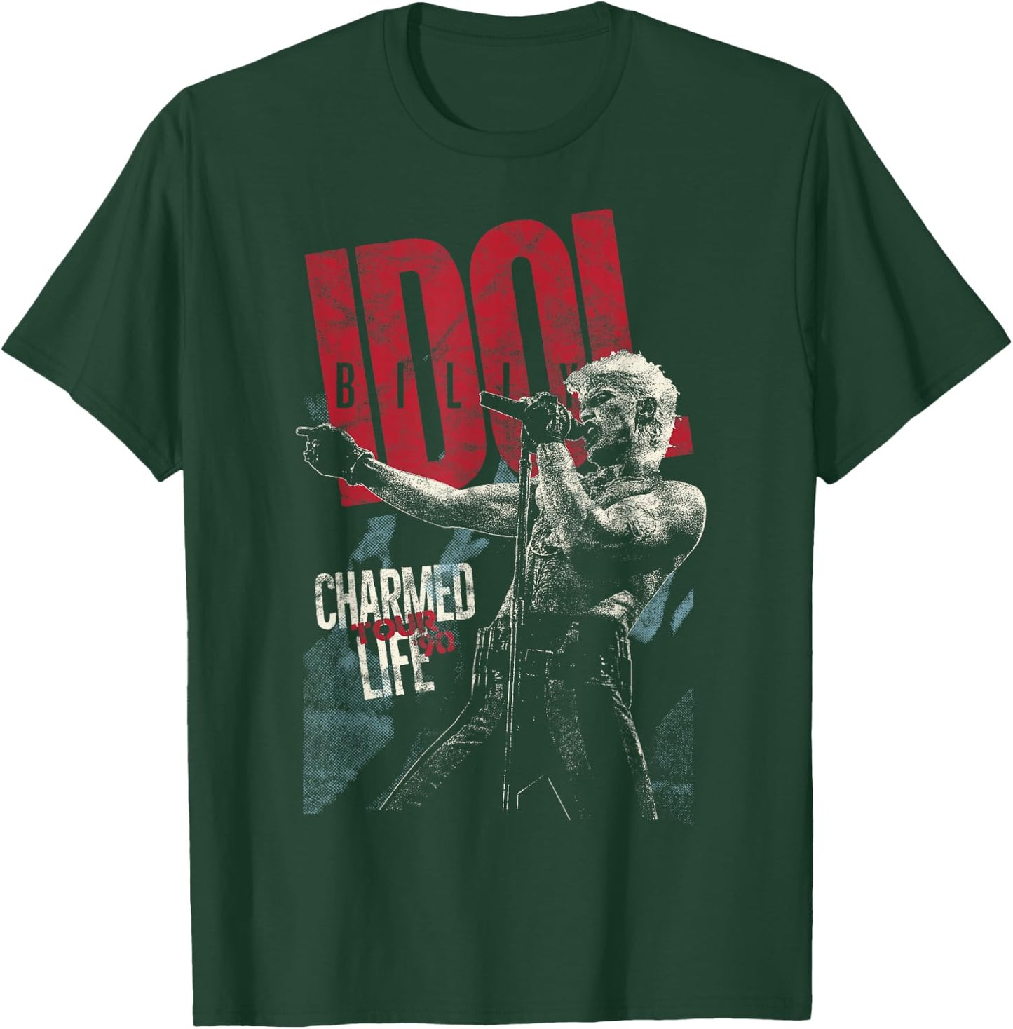 Billy Idol - Charming Life , black T-Shirt - T-Shirt | Forest