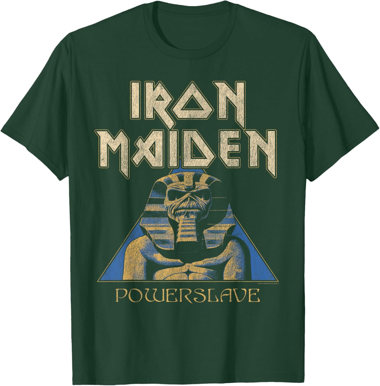 Iron Maiden Pyramid Sphinx Navy T-Shirt - T-Shirt | Forest