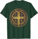 Catholic Saint Benedict Medal T-Shirt - T-Shirt | Forest