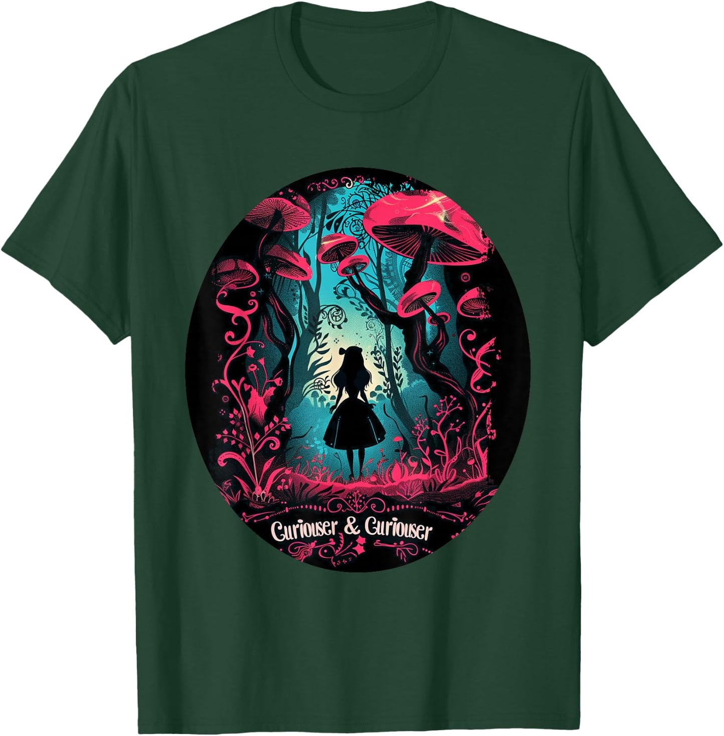Alice im Wunderland T-Shirt - T-Shirt | Forest