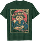 Japanese Samurai Ninja Cat Eating Ramen T-Shirt - T-Shirt | Forest