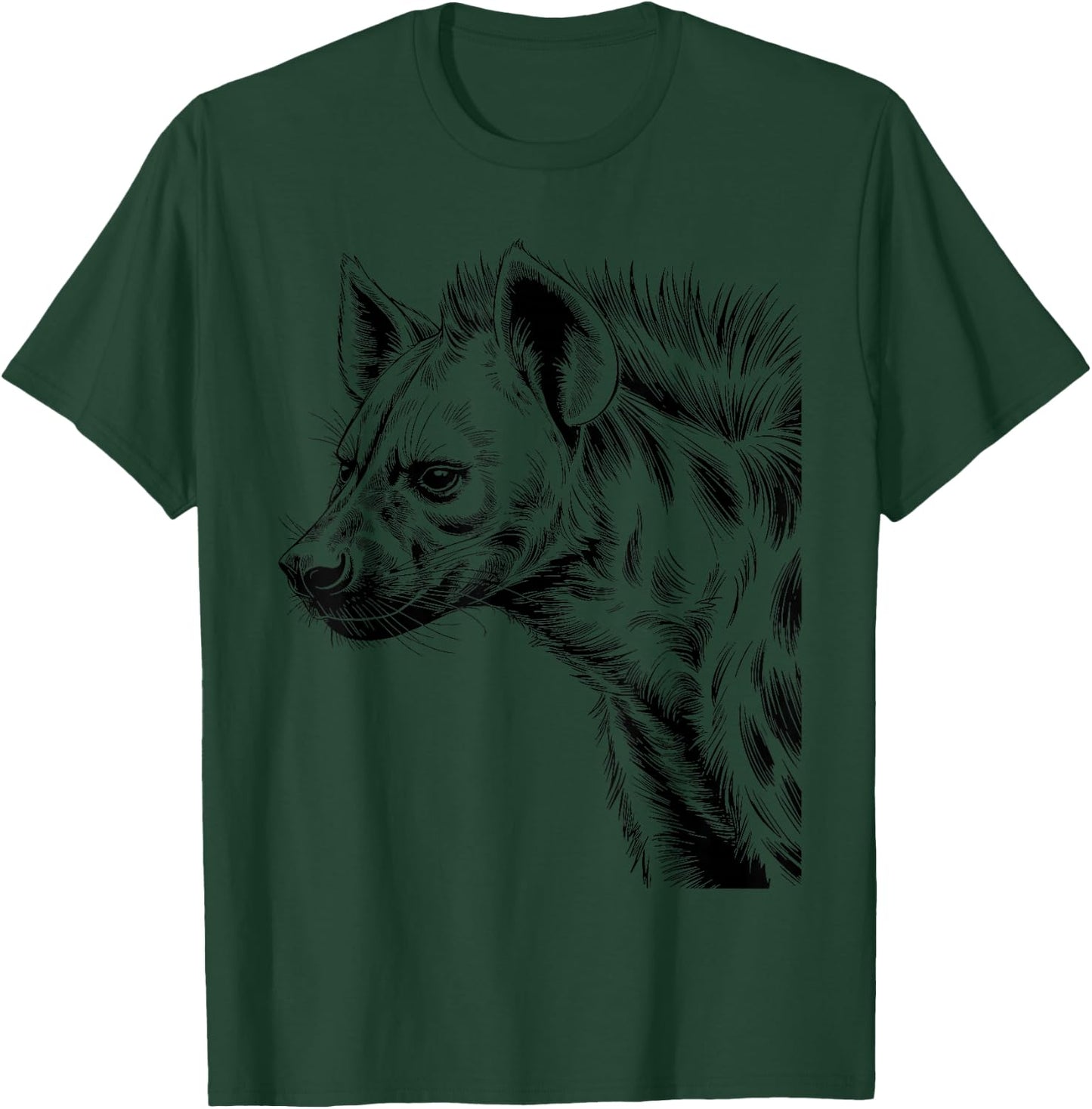 Cool Hyena Art Women Kids Africa Safari Hyena Lovers T-Shirt - T-Shirt | Forest