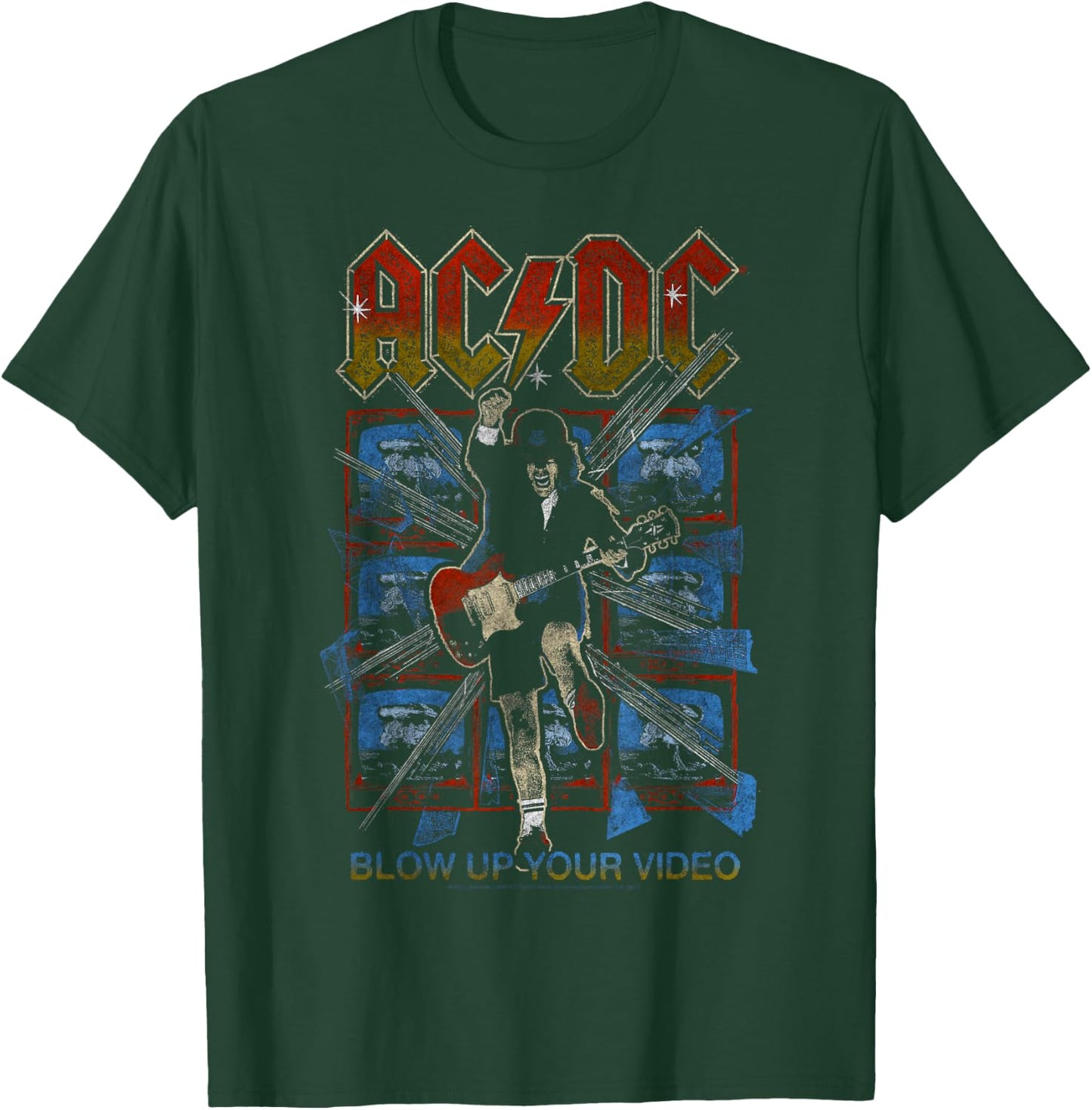 Offizielles AC/DC Rock Band Blow Up Your Video Musik Album T-Shirt - T-Shirt | Forest