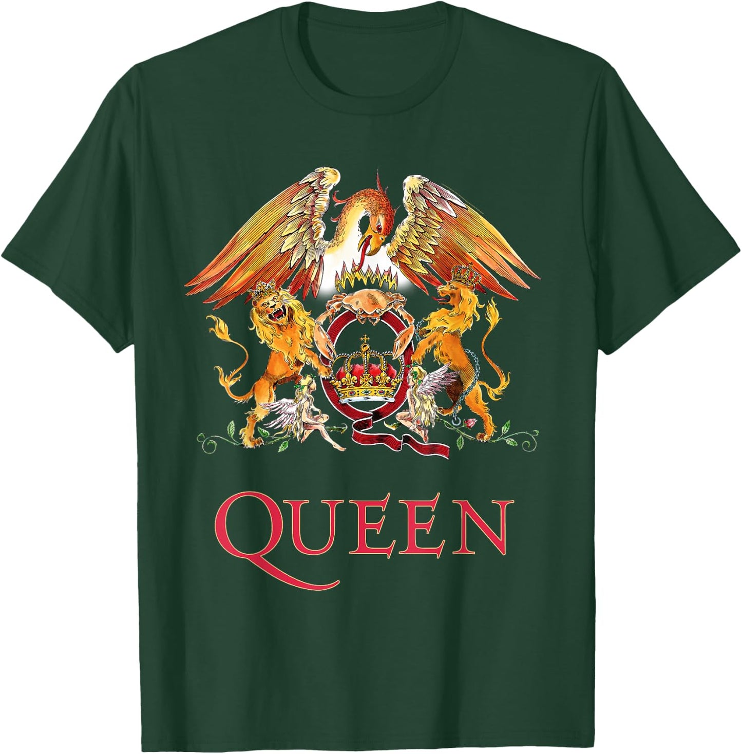Official Queen Classic Patch T-Shirt - T-Shirt | Forest