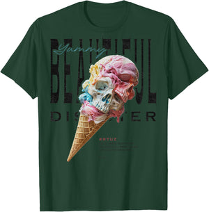 Urban Hip Hop Y2K Vintage Retro Backprint Streetwear EIS T-Shirt - T-Shirt | Forest
