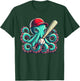 Octopus baseball boys girls sea animals ocean diving T-Shirt - T-Shirt | Forest