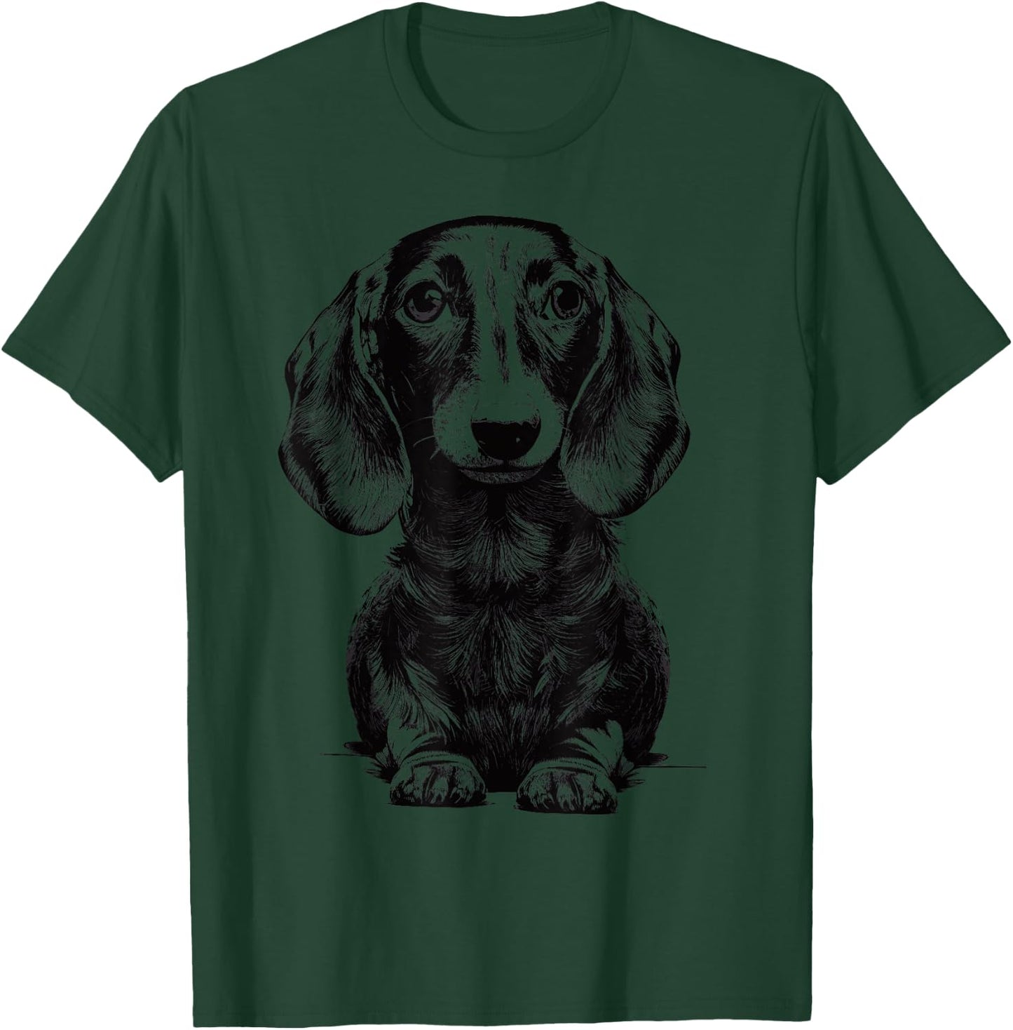 Dachshund, Wiener Dog Puppy, Doxie Mom T-Shirt - T-Shirt | Forest
