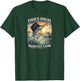 Tides High Worries Low Sailfish Fishing T-Shirt - T-Shirt | Forest