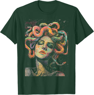 Medusa Gorgon Greek Mythology T-Shirt - T-Shirt | Forest