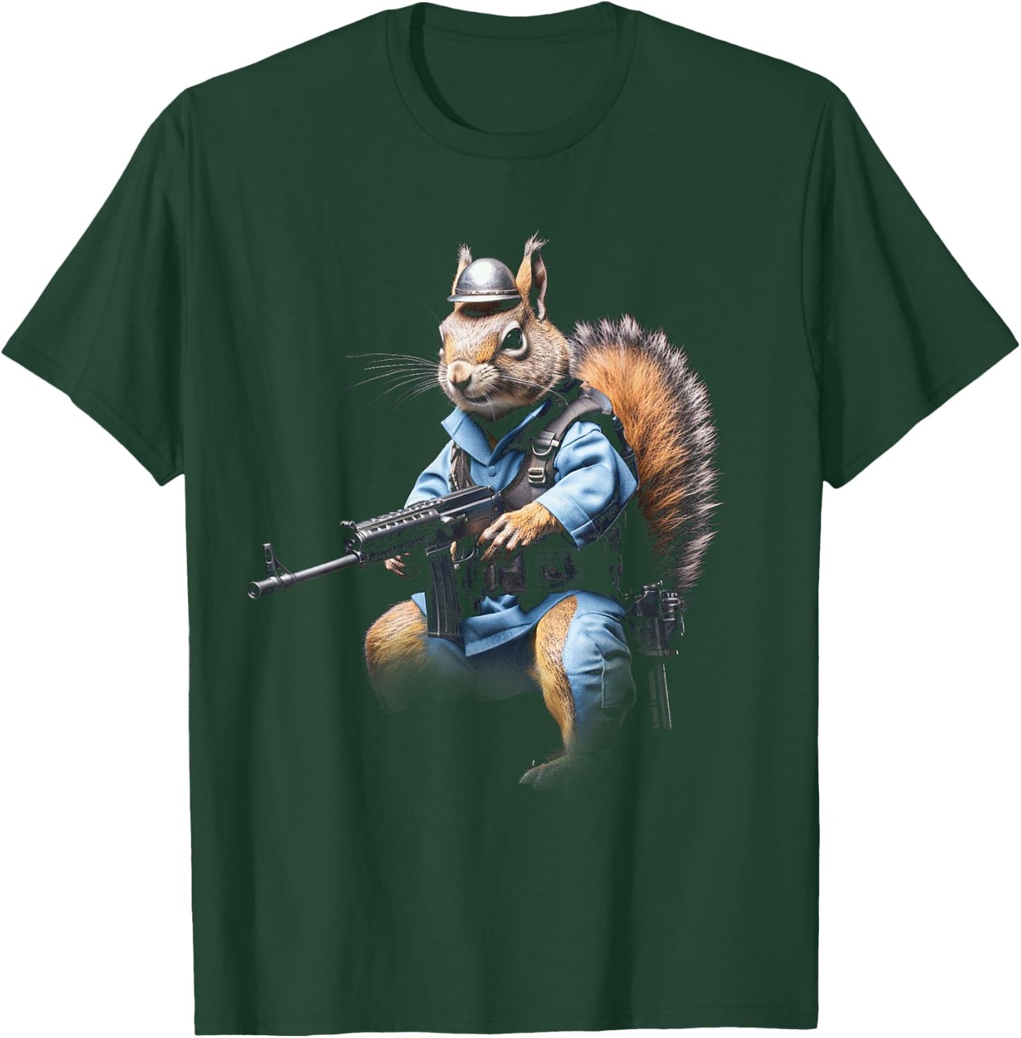 Squirrel Whisperer cool funny gun squirrel lover T-Shirt - T-Shirt | Forest