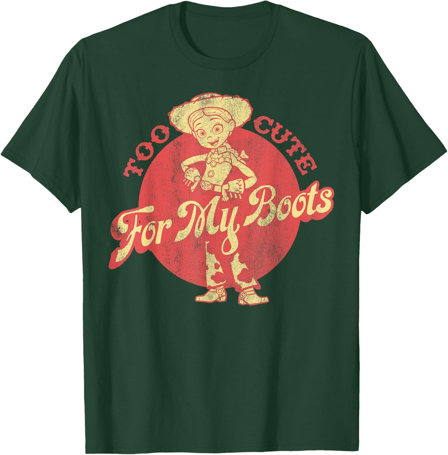 Disney Pixar Toy Story 4 Jessie Too Cute T-Shirt - T-Shirt | Forest
