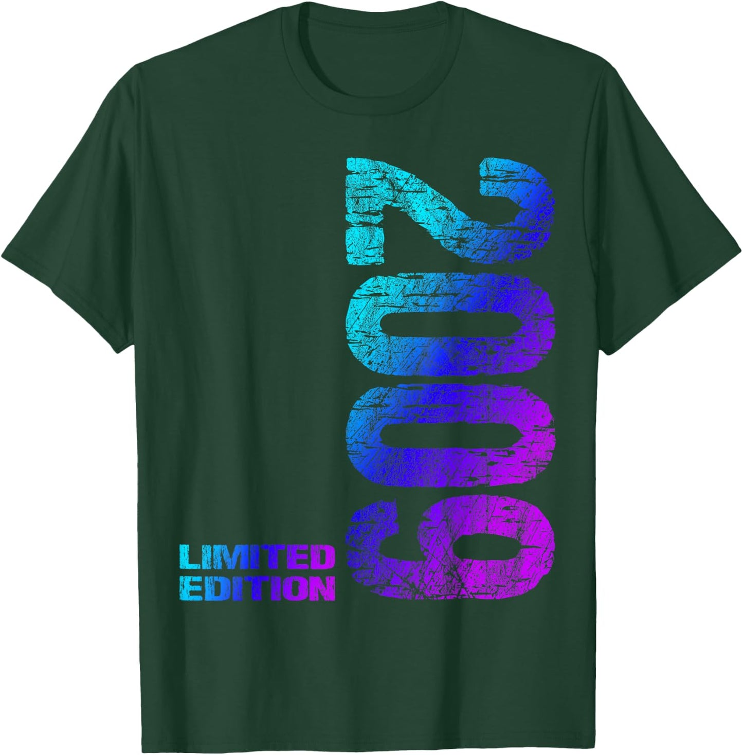 15th Birthday 2009 Limited Edition Boy Girl , black T-Shirt - T-Shirt | Forest