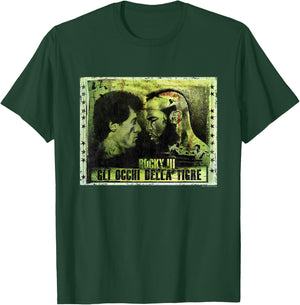 Rocky III Clubber Lang Eyes Of The Tiger T-Shirt - T-Shirt | Forest