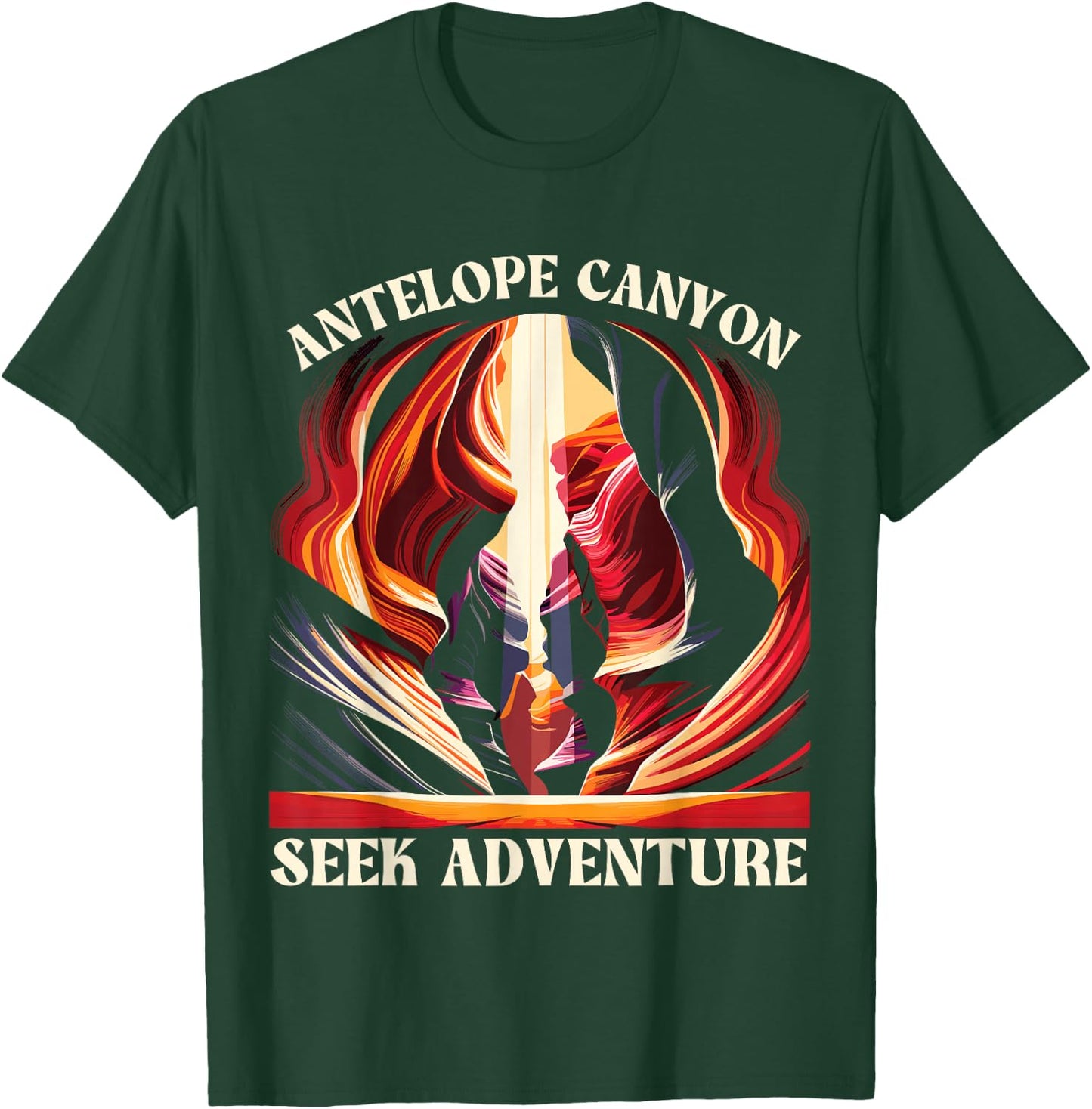 Antelope Canyon Arizona, Antelope Canyon T-Shirt - T-Shirt | Forest