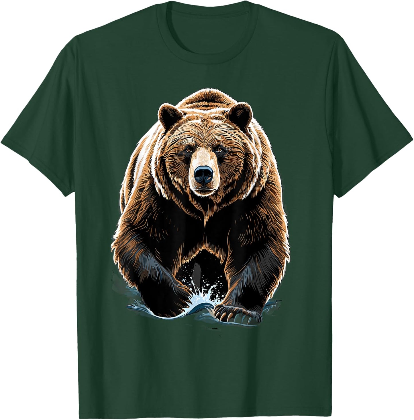 Grizzly Bär T-Shirt - T-Shirt | Forest