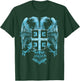 Serbian Double Headed Eagle Serbia Coat of Arms Fan T-Shirt - T-Shirt | Forest