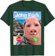 John Pork Calling Decline Accept Incoming Call Meme T-Shirt - T-Shirt | Forest