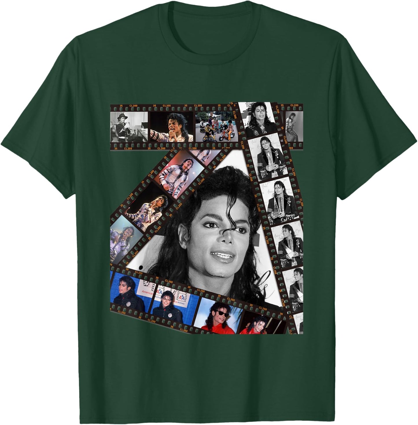 MJ-002 , black T-Shirt - T-Shirt | Forest