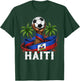 Haiti Haitian Flag Pride Women Kids Boys Men T-Shirt - T-Shirt | Forest