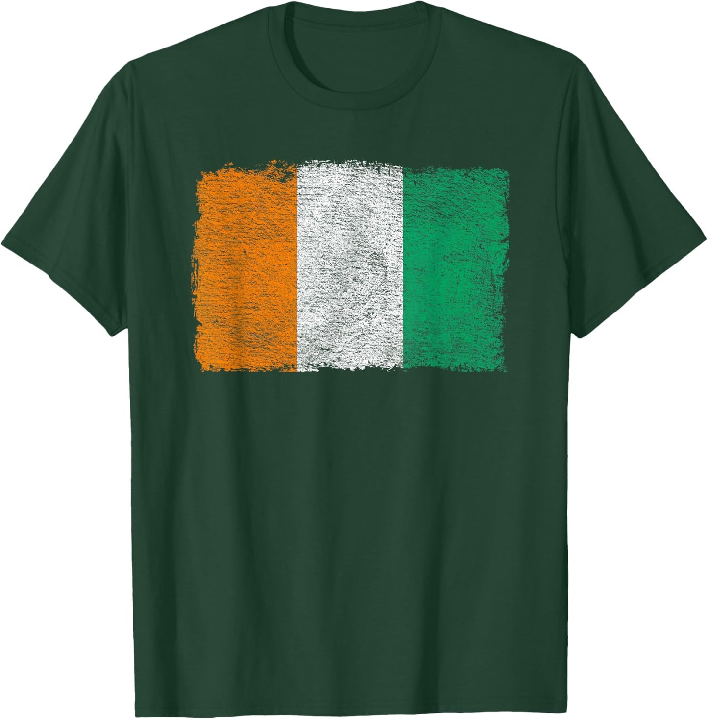 Ivory Coast Flag COTE D'Ivoire ABIDJAN Yamoussoukro T-Shirt - T-Shirt | Forest