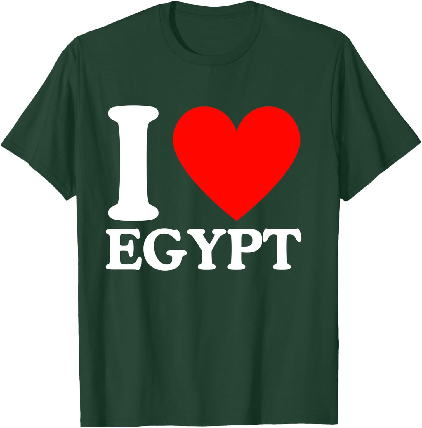 I Love Egypt - I Heart Egypt T-Shirt - T-Shirt | Forest