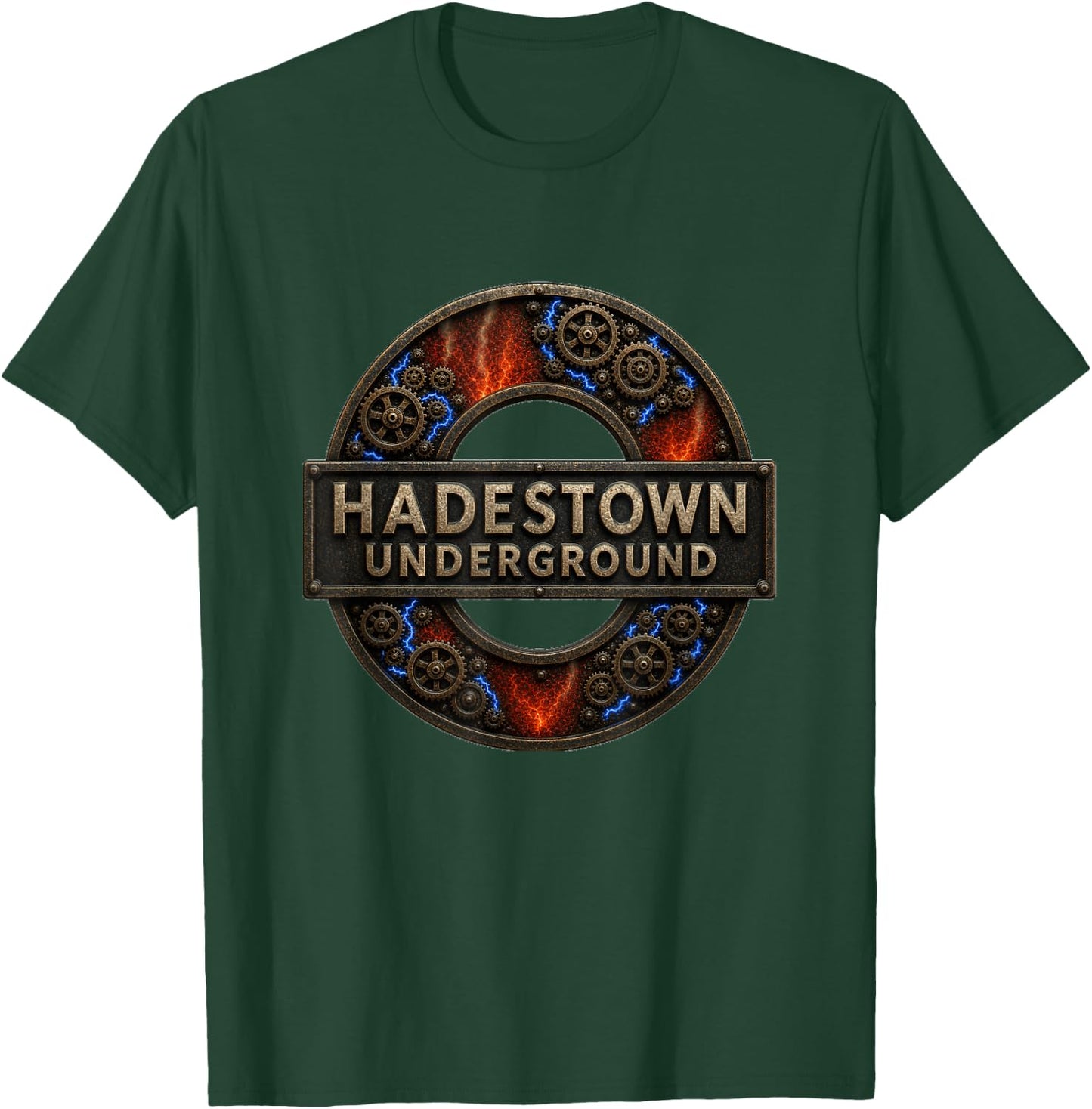 Hadestown Electric City T-Shirt - T-Shirt | Forest