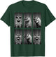 Otter Photobooth Funny Sea Animal Portrait T-Shirt - T-Shirt | Forest