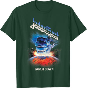 Judas Priest – Ram It down Logo T-Shirt - T-Shirt | Forest