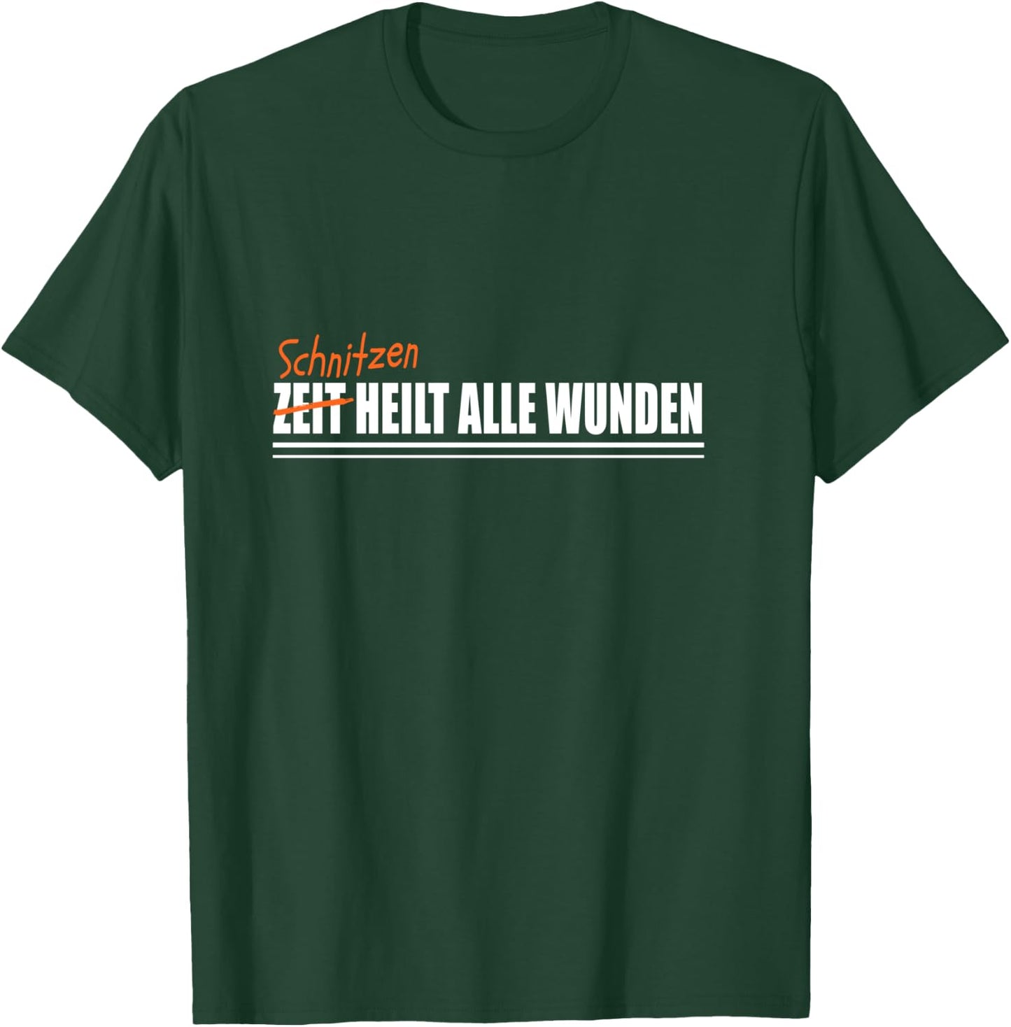 SCHNITZEN SCHNITZEN Langarmshirt T-Shirt - T-Shirt | Forest