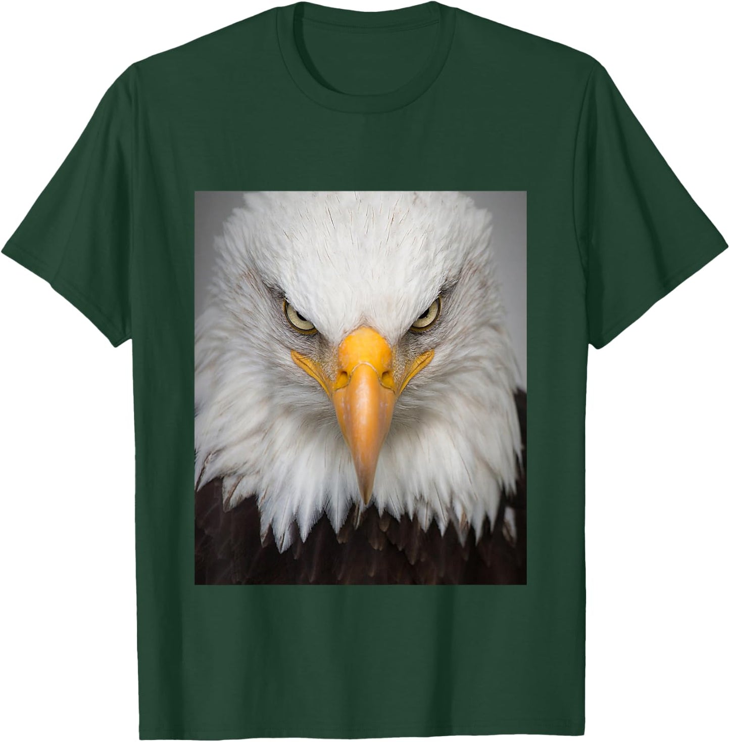 Kids Patriotic USA American Bald Eagle T-Shirt - T-Shirt | Forest