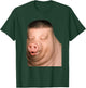 Funny Cute John Pork Dih Meme Fade Haircut T-Shirt - T-Shirt | Forest