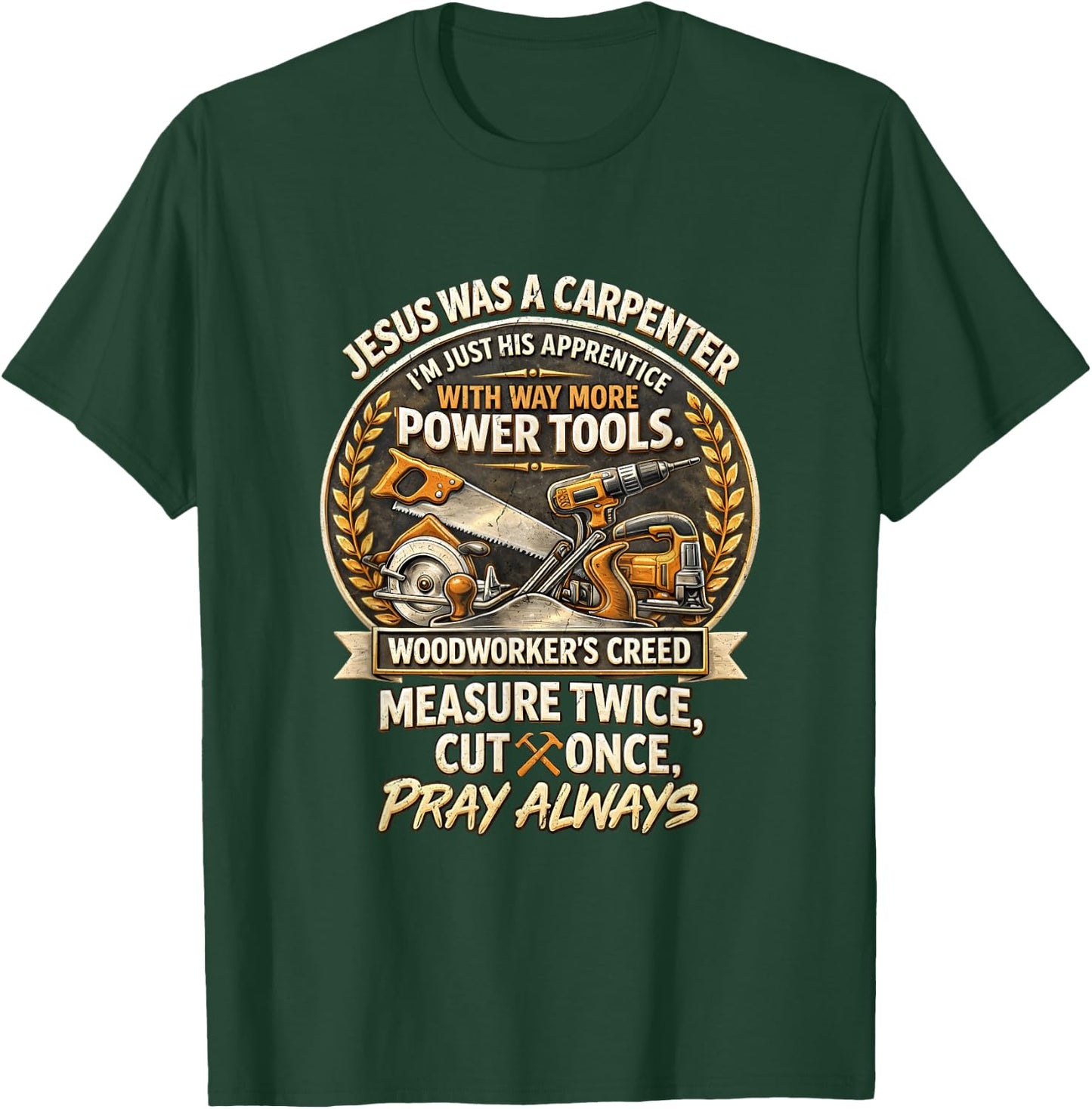 Twice Ct Once T-Shirt - T-Shirt | Forest