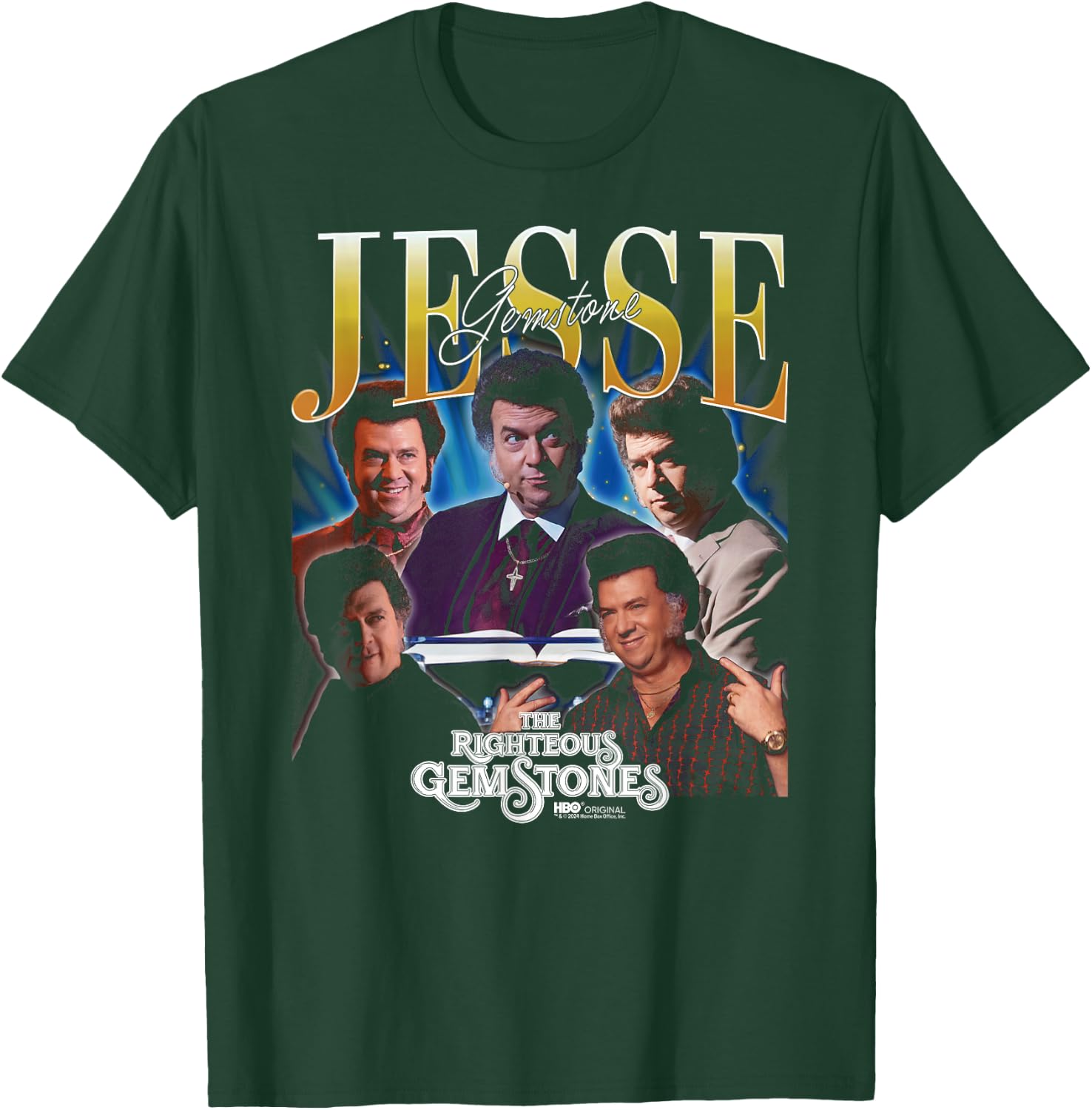 The Righteous Gemstones Jesse Gemstone Heartthrob T-Shirt - T-Shirt | Forest