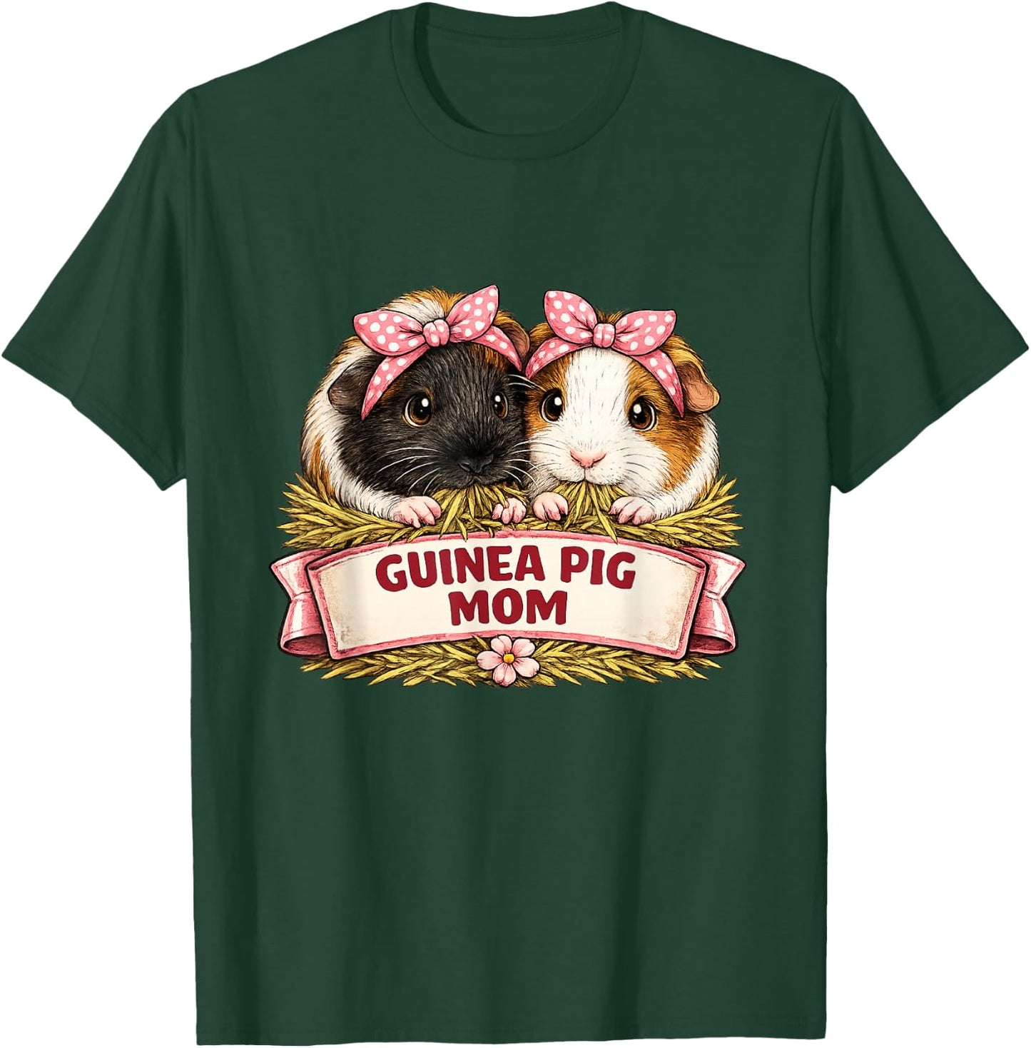Guinea Pig Mom T-Shirt - T-Shirt | Forest