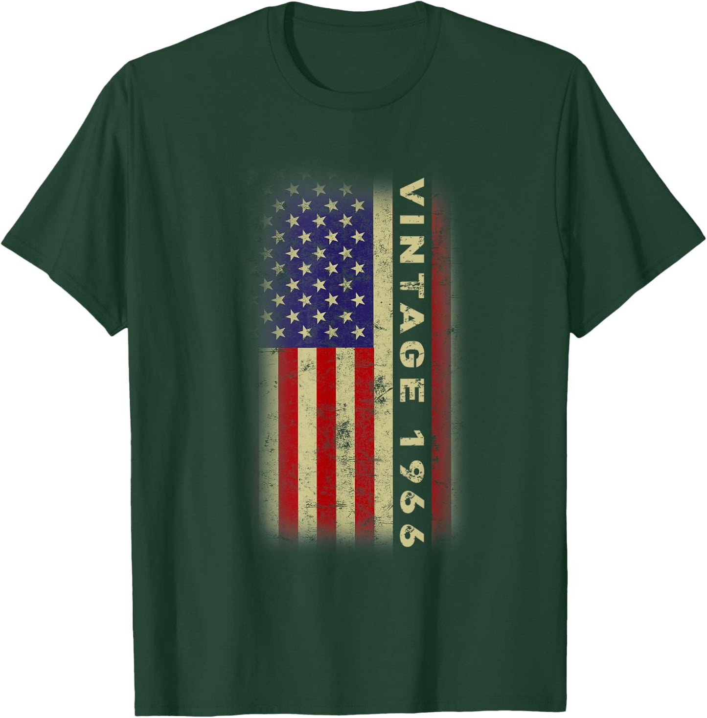 Vintage 1966 Cool 59 Year Old Bday Men Women 59th Birthday T-Shirt - T-Shirt | Forest
