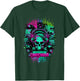Techno Music Rave Festival Bass Checker , black T-Shirt - T-Shirt | Forest