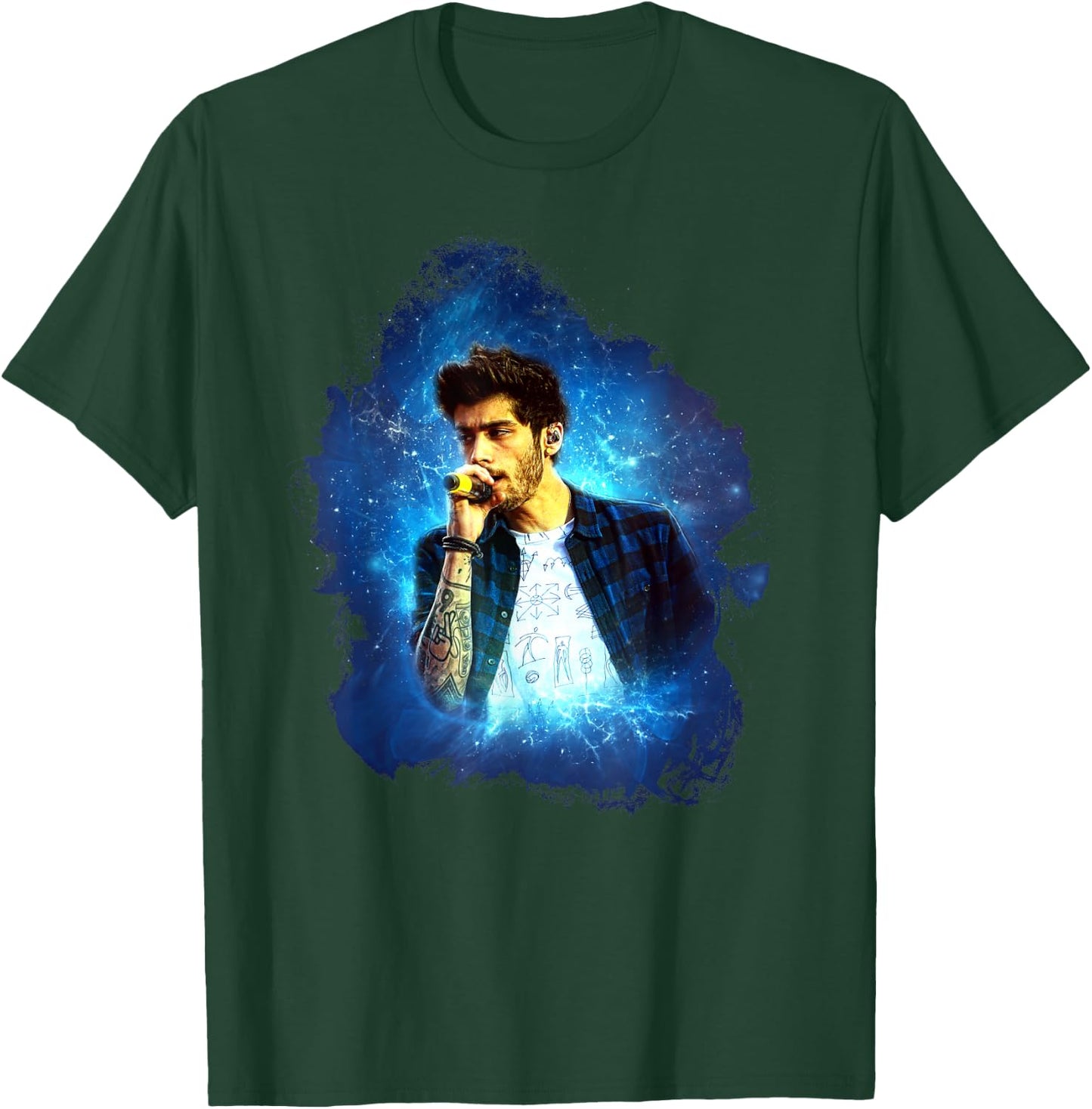 Zayn Malik One Direction Murrayfield Stadium 2014 , Black, S T-Shirt - T-Shirt | Forest