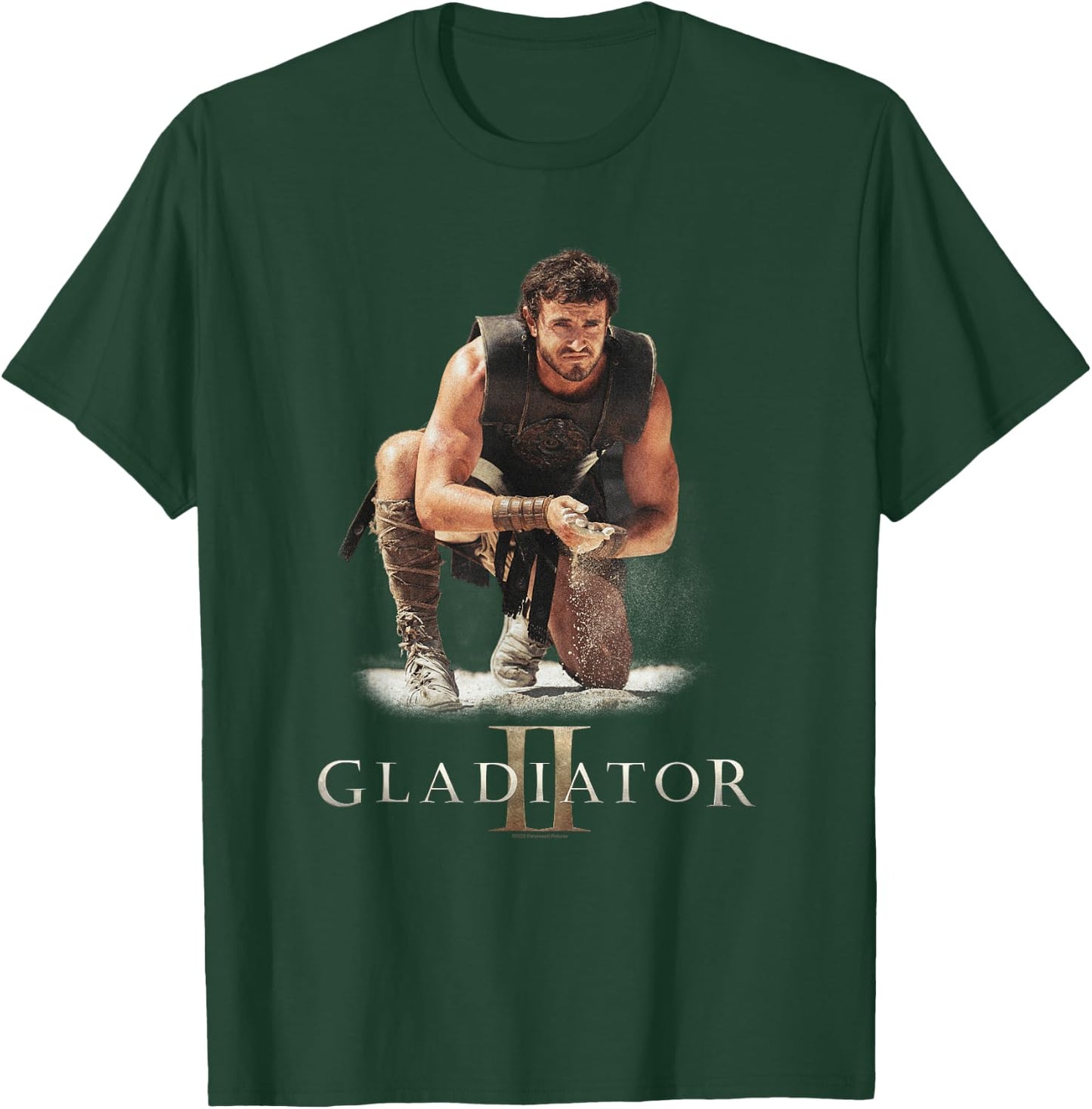Lucius Verus Gladiator Battle - Schwarz, S - Klassisch, Einfarbig, Lizenziert und filminspiriert - -Erwachsene und Kinder T-Shirt - T-Shirt | Forest